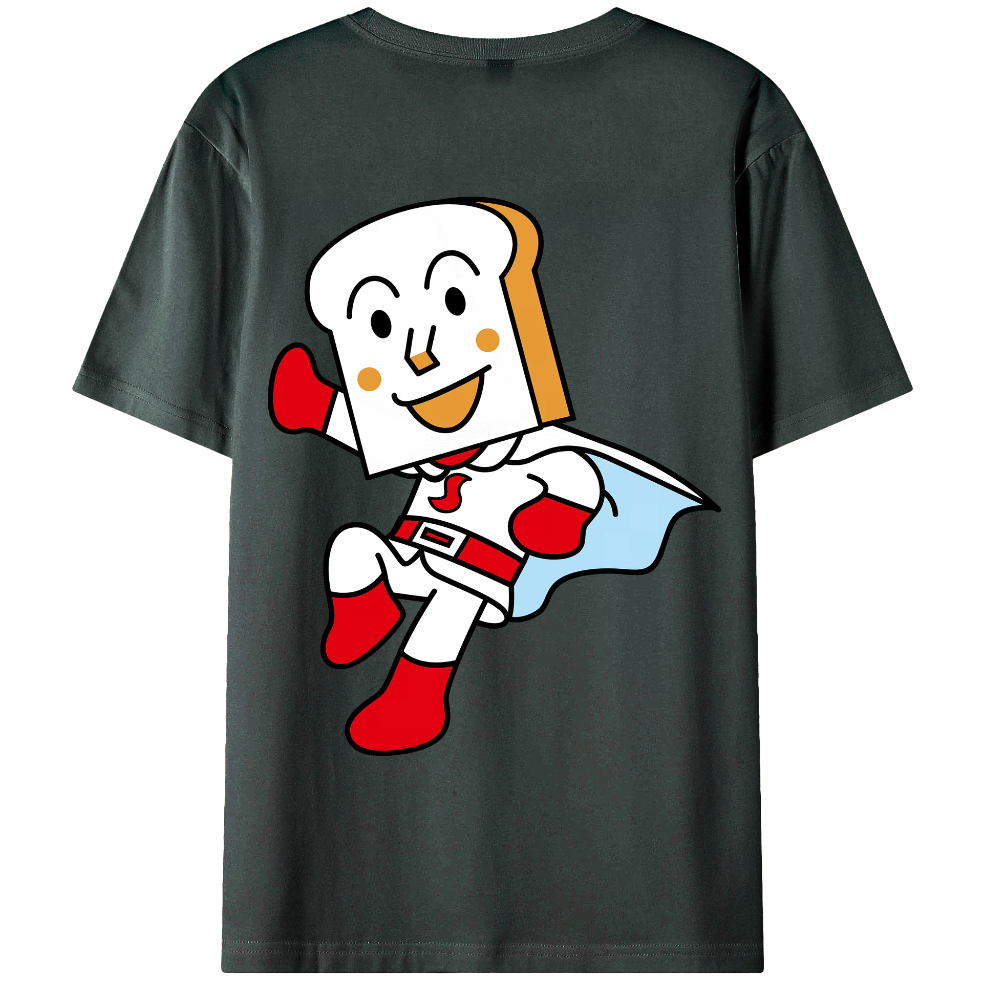 （画像用） アンパンマン Anpanman 綿100％ メンズ半袖Tシャツ（バックプリント） 通気性